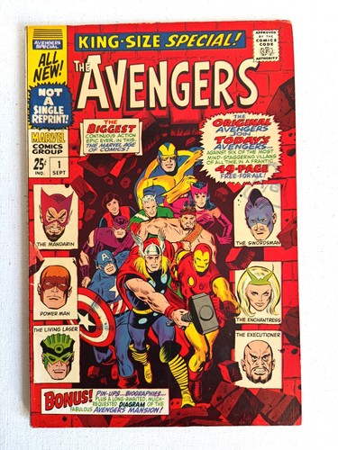 Avengers king size special - size,