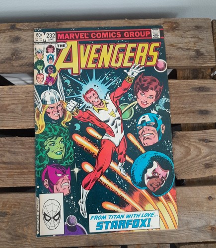 The avengers 232 comic - #232,