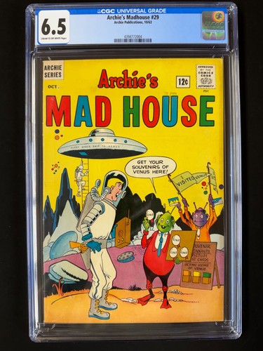 Archie madhouse cgc 6 5 - archie's,