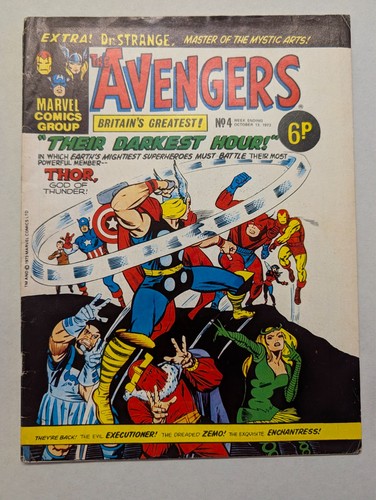 The avengers october - the,