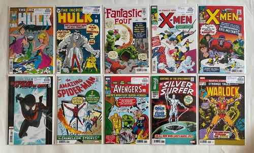 Lotto facsimile marvel - marvel, amazing