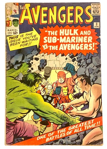 Avengers 1964 0 vg - #3,